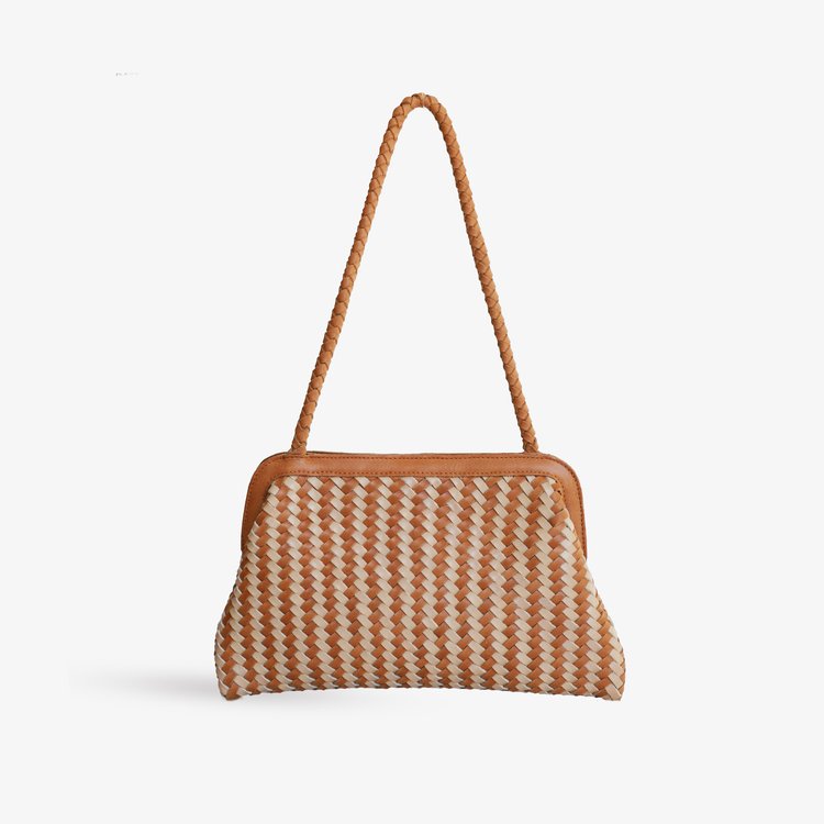 SAC, Bags, Vintage Le Sac Woven Straw Handbag Purse Bag