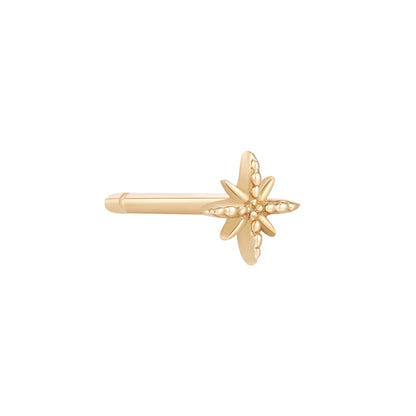 métier / star stud earring - single