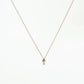 wwake / little ode diamond necklace