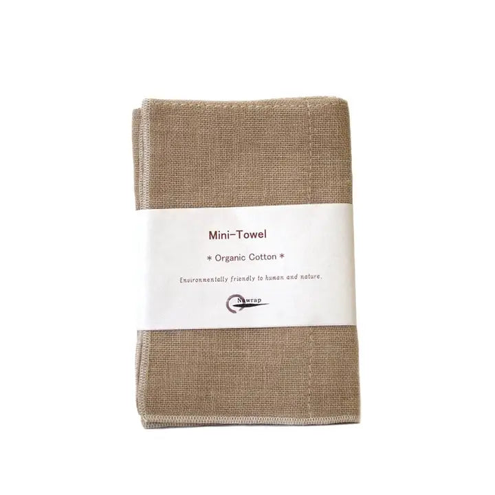 nawrap organic cotton mini towel wash cloth