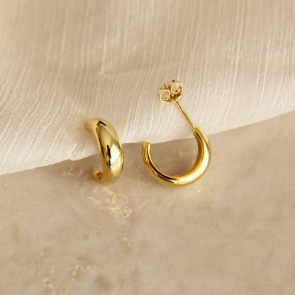 emery semi hoop earrings