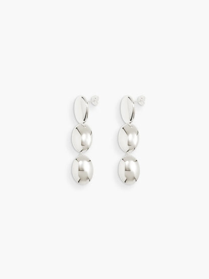 dualism oval earrings