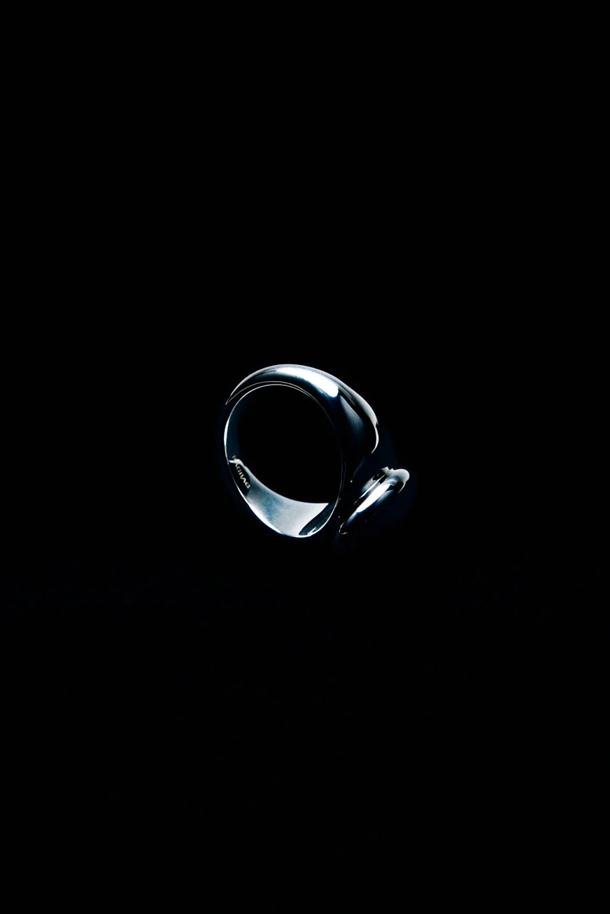 dualism oval signet ring