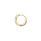 métier / dodu round chunky clicker hoop earring - single