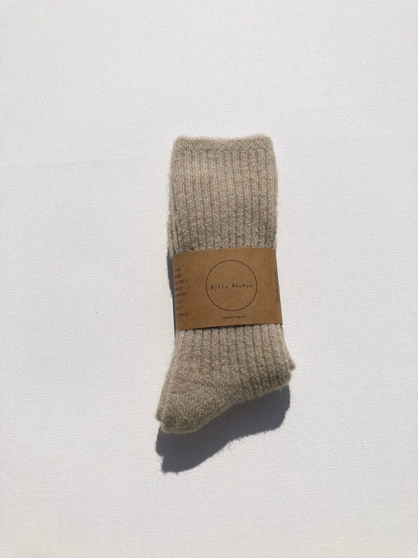 billy bamboo / alpaca wool socks