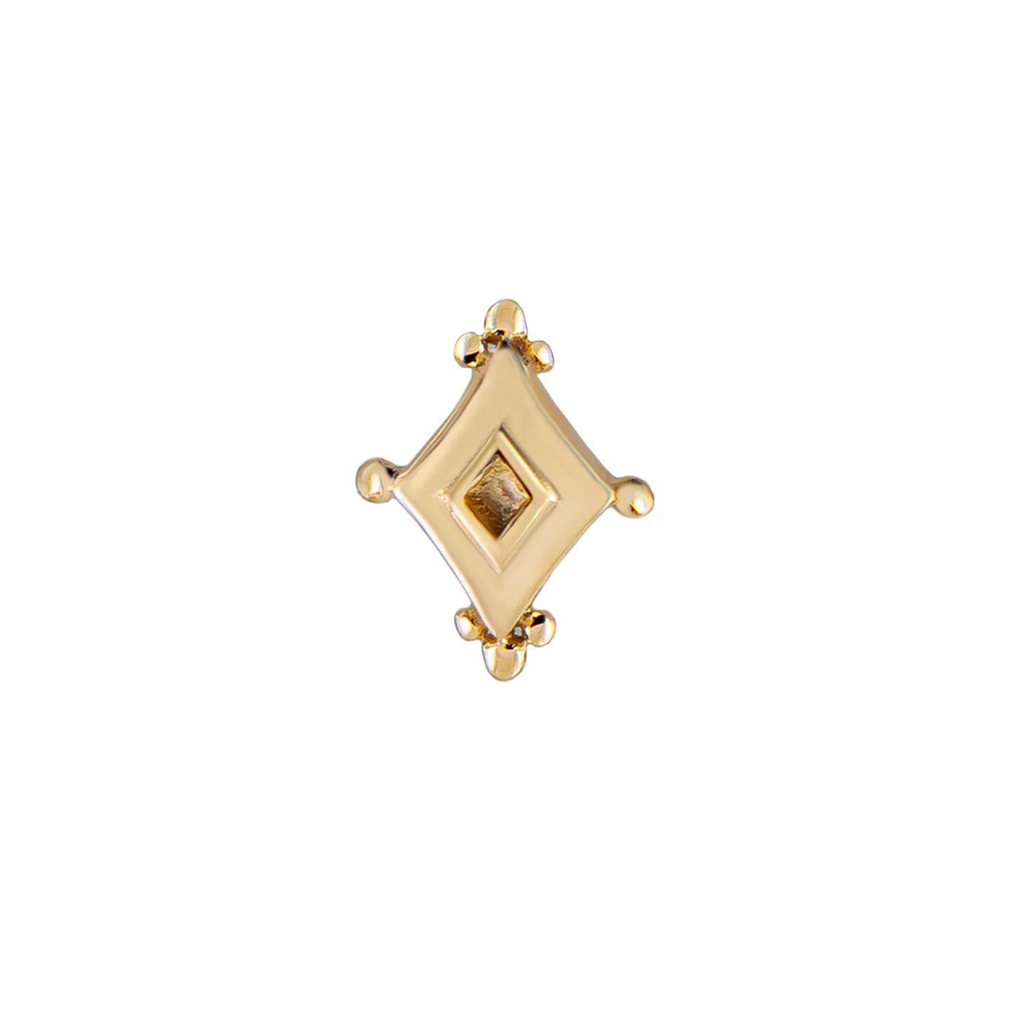 métier / dala detail bold stud earring - single