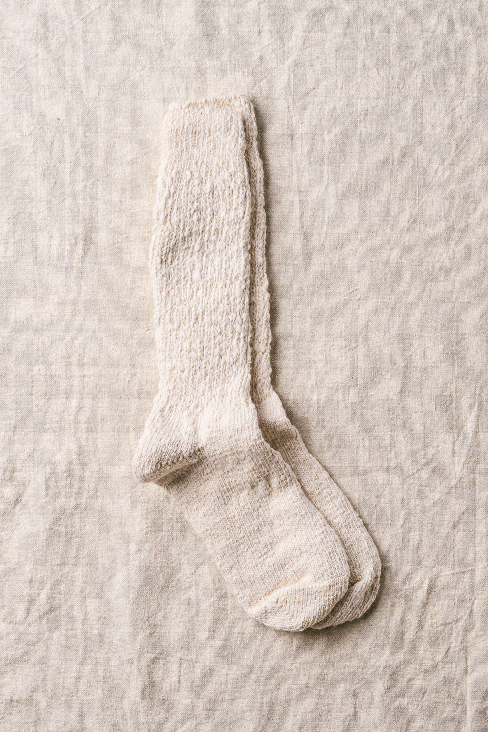 yahae / 'garabou' organic cotton slipper socks