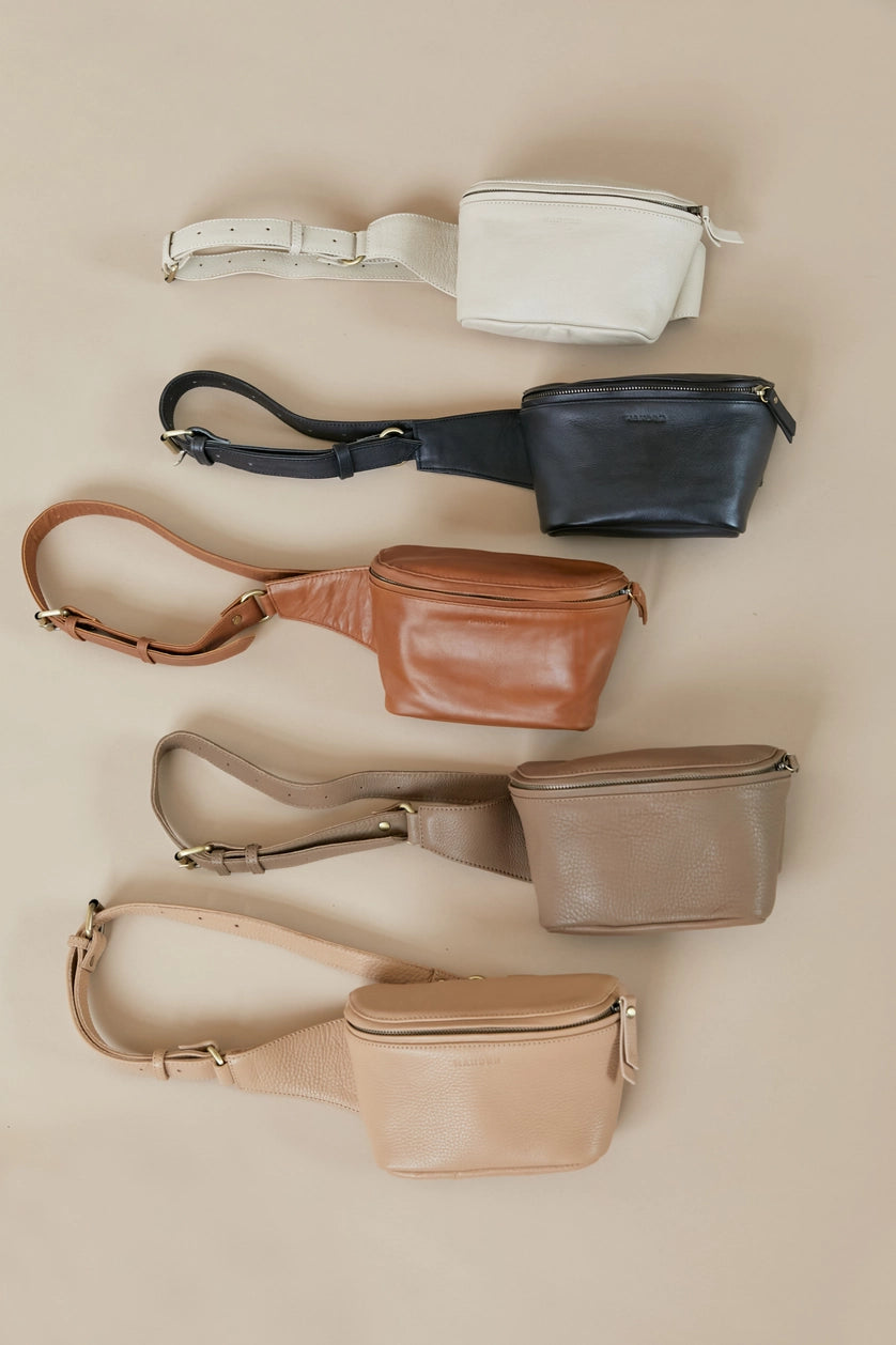 remy fanny pack - tan