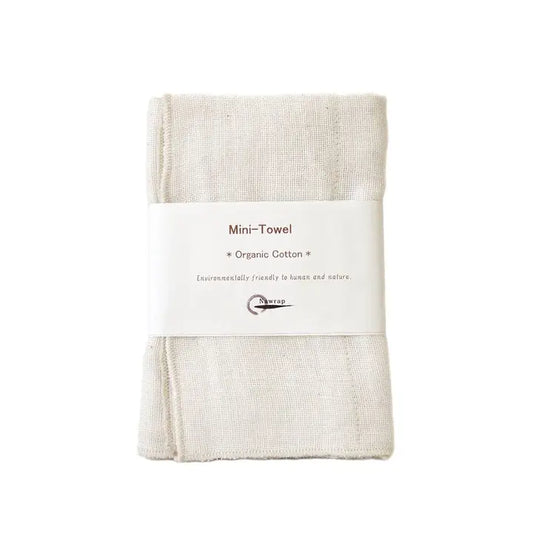 nawrap organic cotton mini towel wash cloth