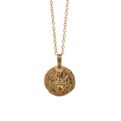 shannon len / necklace / shiva - round