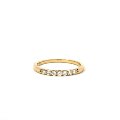 clio ring band - grown diamond