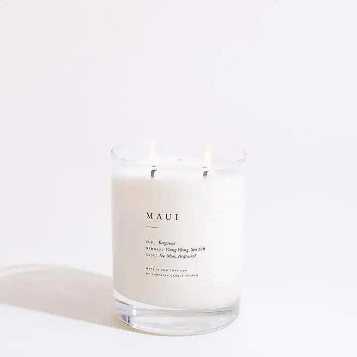 brooklyn candle studio / classic double wick candle - maui