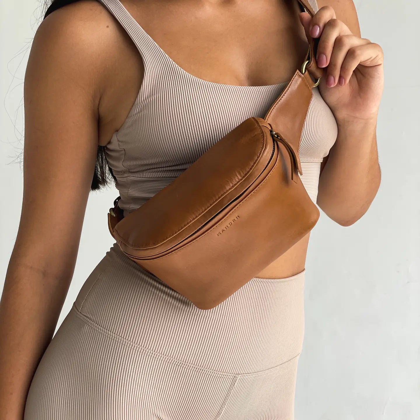 remy fanny pack - tan