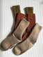 billy bamboo / royal angora cabin socks