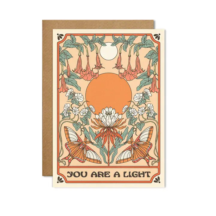 you are a light card