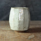 matt fishman / foraged clay faceted tumbler