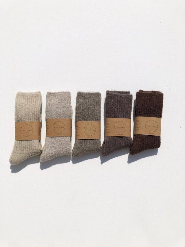 billy bamboo / alpaca wool socks