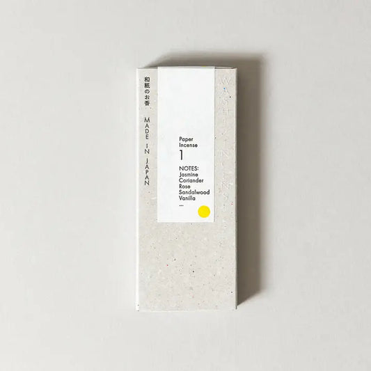 washi paper incense strips - no.1 floral warmth