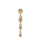 métier / dala details lantern drop stud earring - single