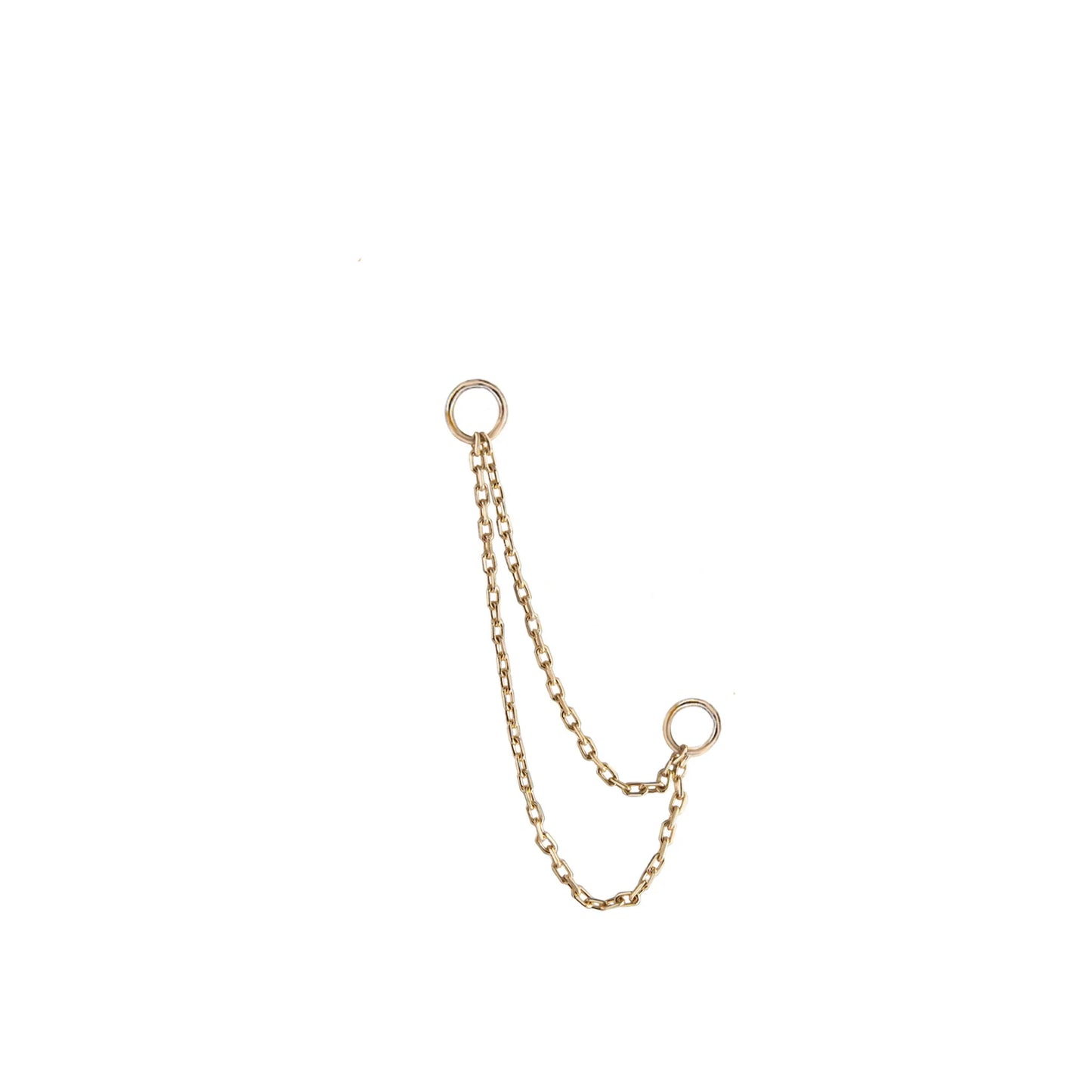 métier / double add on chain plaque charm - single