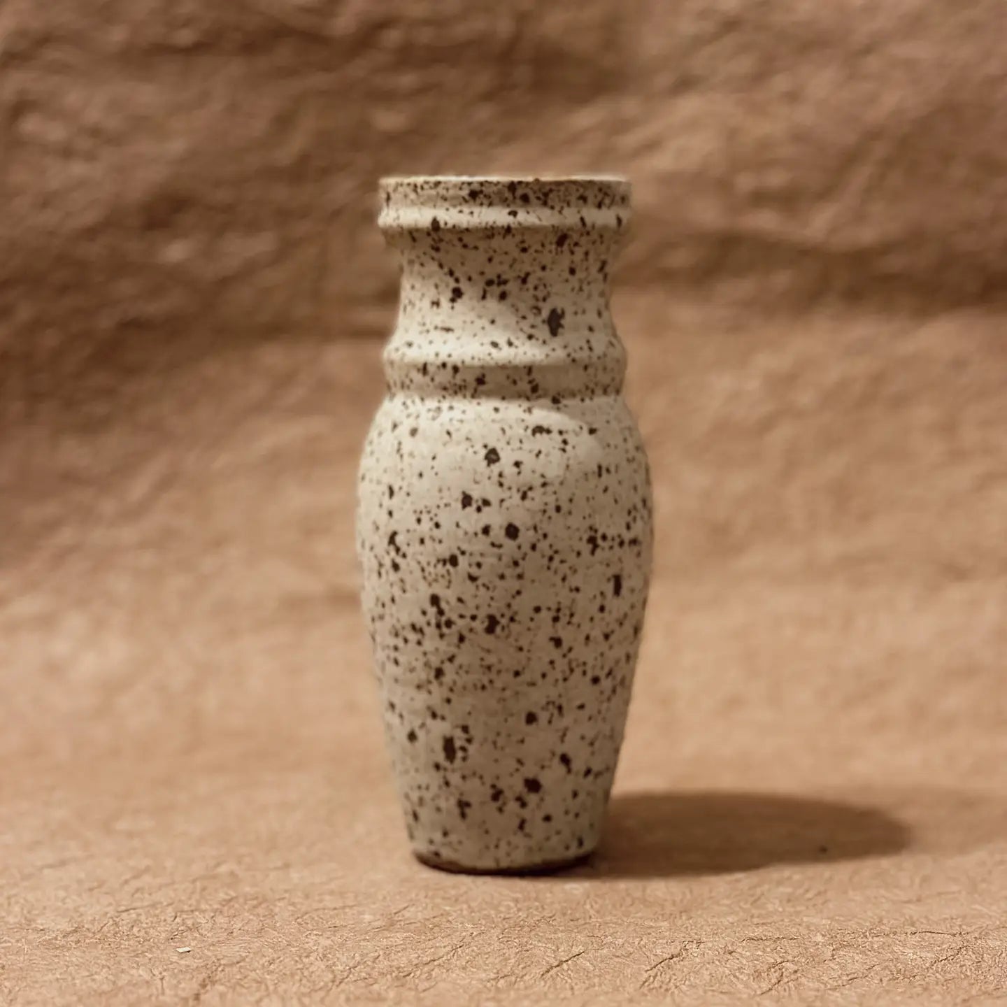 olivia snow / cornwall stone vase - no.2