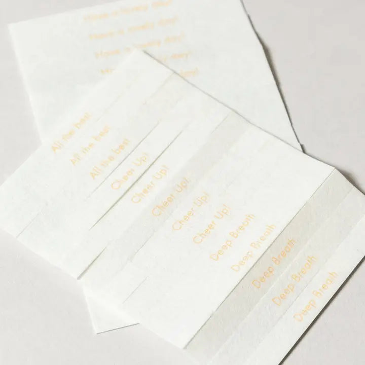 washi paper incense strips - no.1 floral warmth