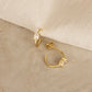 florence semi hoop earrings