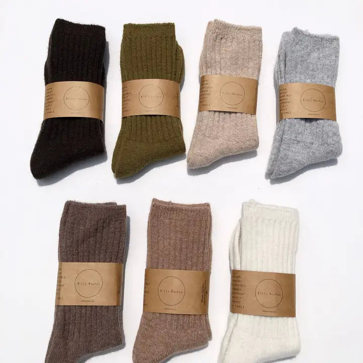 billy bamboo / iceland cottage wool socks