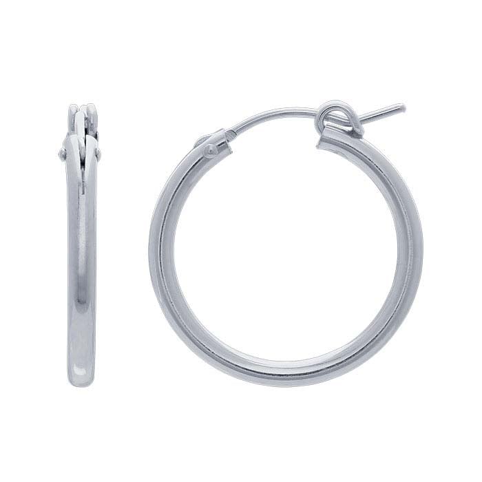 classic tube hoop earrings