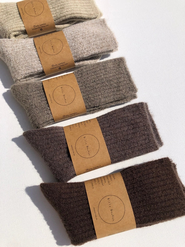 billy bamboo / alpaca wool socks