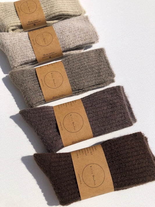 billy bamboo / alpaca wool socks