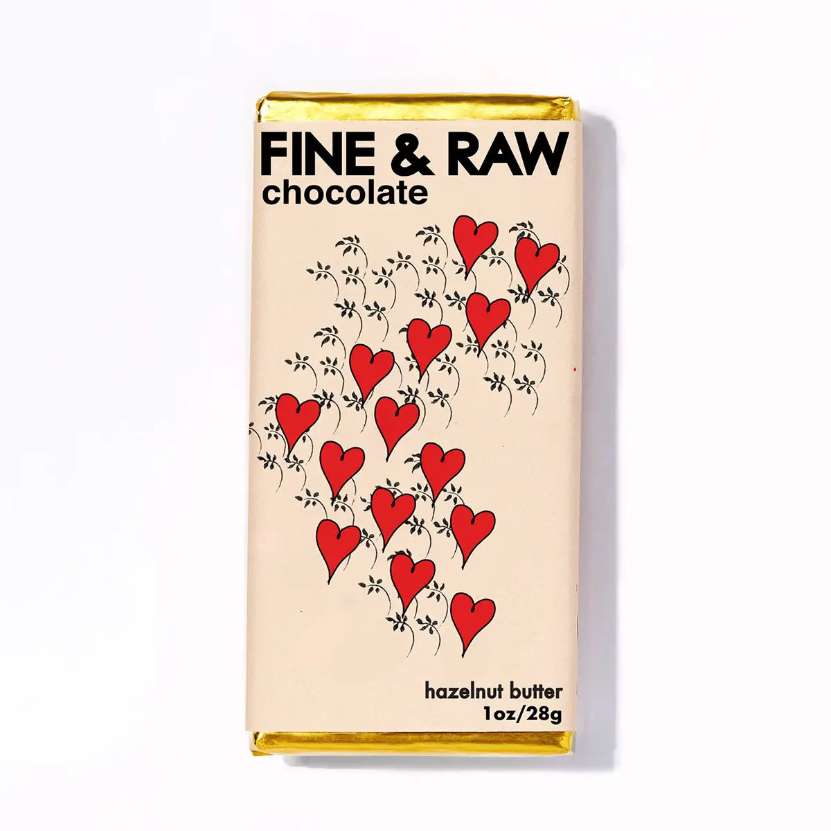 fine & raw / chocolate bar - hazelnut