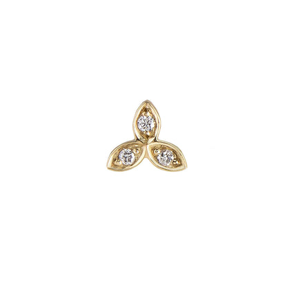 métier / gemstone lalee stud earring - single