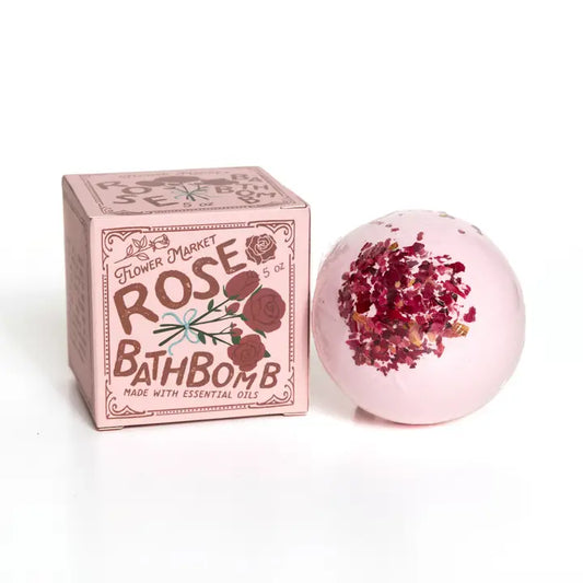 rose bath bomb