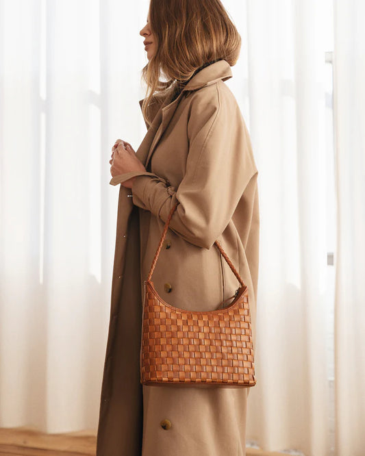 bembien / marni bag - small - copper x sienna check