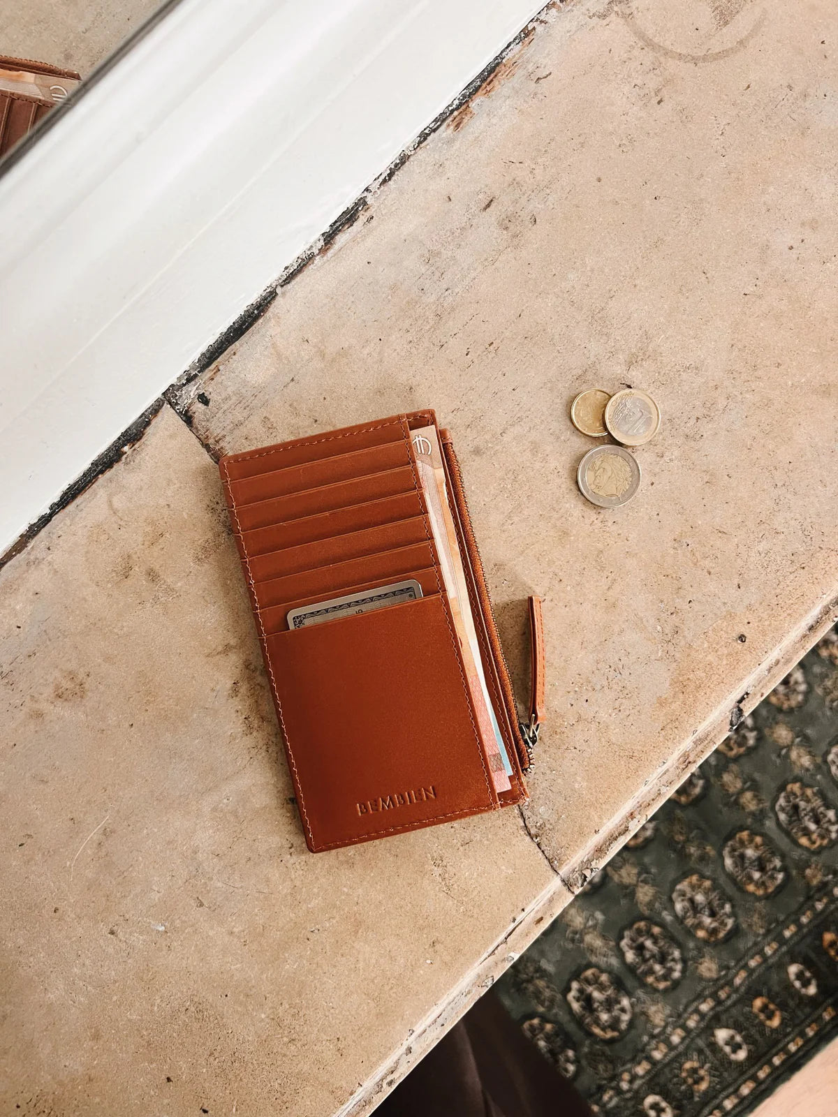 bembien / odin card case - rouge