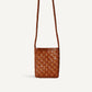 bembien / porta crossbody - copper x sienna check