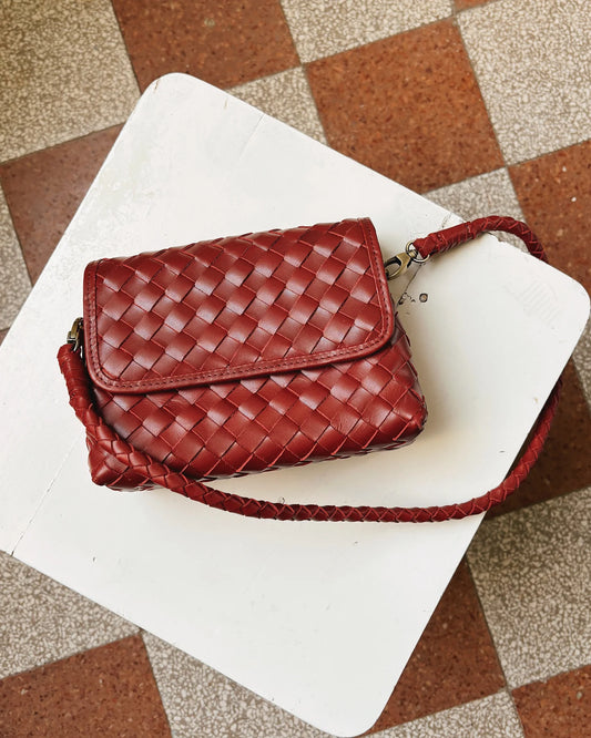 bembien / mini madeleine bag - rouge