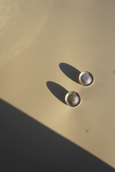 sol disc stud earrings