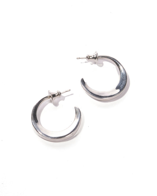 elipse hoop earrings