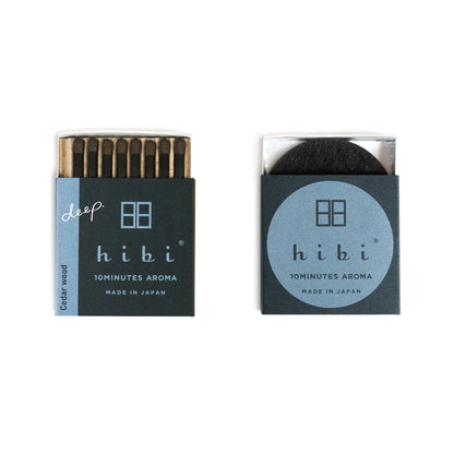 hibi / incense matches - deep