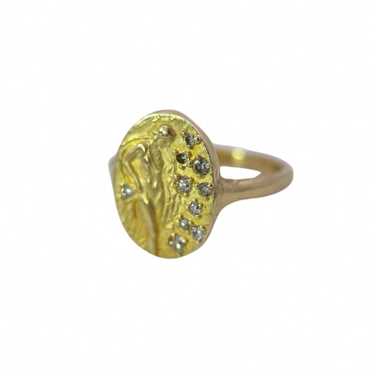 figure ring - diamond