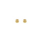 tiny gold dot stud earrings