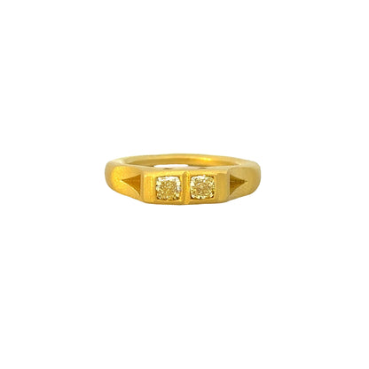 zygo // 001 - one of a kind ring - yellow diamond