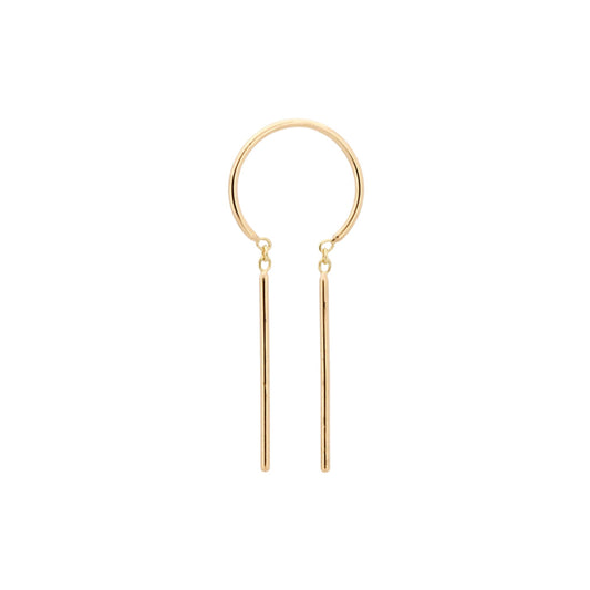 jack + g / chime earring - single