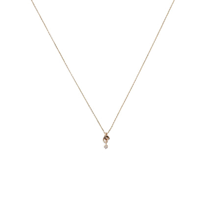 wwake / little ode diamond necklace