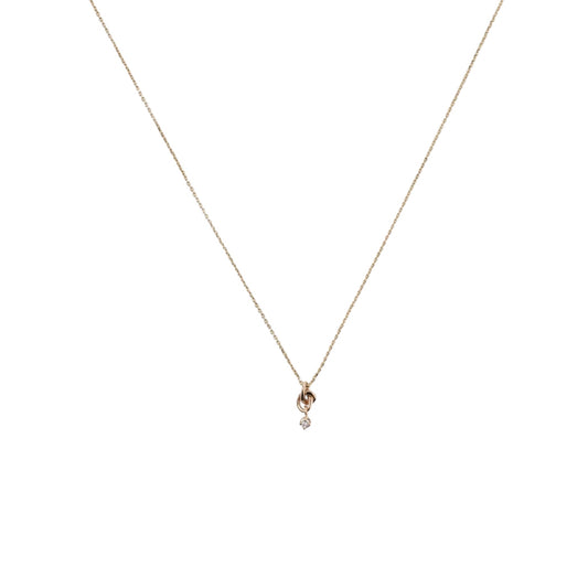 wwake / little ode diamond necklace