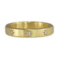 starry sky wide 8 diamond band