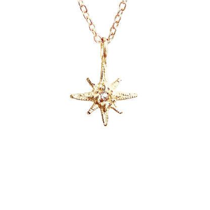 tiny 'gratitude' star necklace