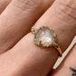 cosmic light ring - moonstone